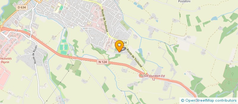 localisation de l'entreprise MADAME NATHALIE JOB  L'ISLE-JOURDAIN