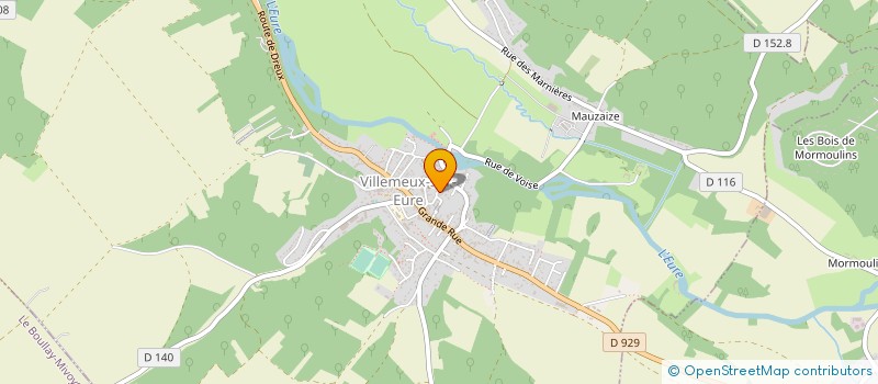 localisation de l'entreprise MADAME NATHALIE JOLIBOIS à VILLEMEUX-SUR-EURE