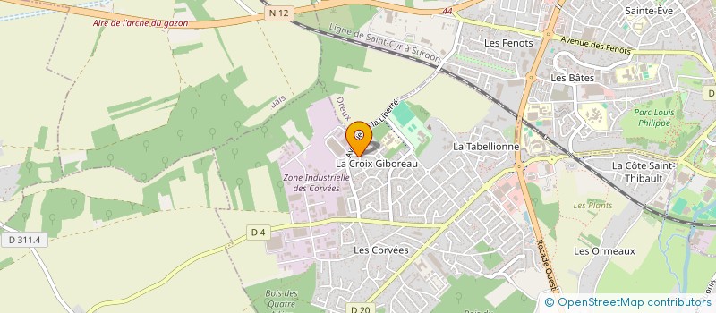 localisation de l'entreprise MADAME NATHALIE JOLLY à VERNOUILLET