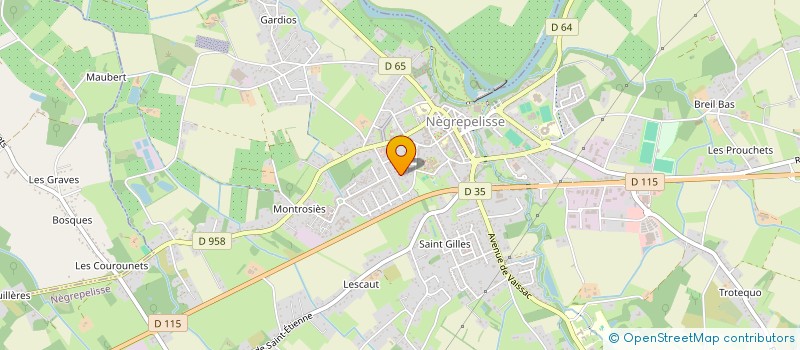 localisation de l'entreprise MADAME NATHALIE JONARD  NEGREPELISSE