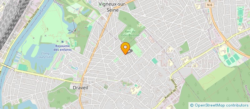 localisation de l'entreprise MADAME NATHALIE JONCKHEERE à DRAVEIL
