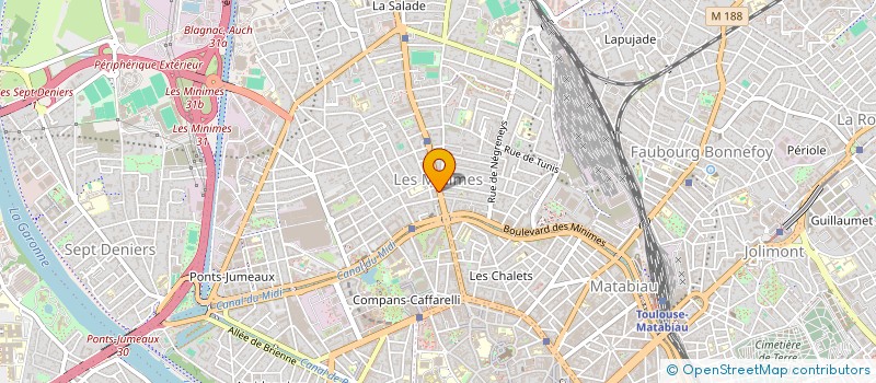 localisation de l'entreprise MADAME NATHALIE JOUBERT à TOULOUSE