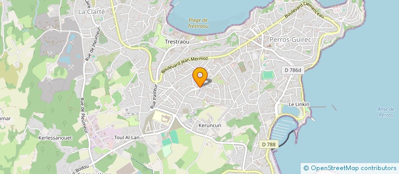 localisation de l'entreprise MADAME NATHALIE JOUBIN à PERROS-GUIREC