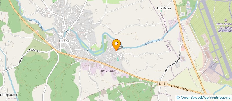 localisation de l'entreprise MADAME NATHALIE JOURNES  SALON-DE-PROVENCE