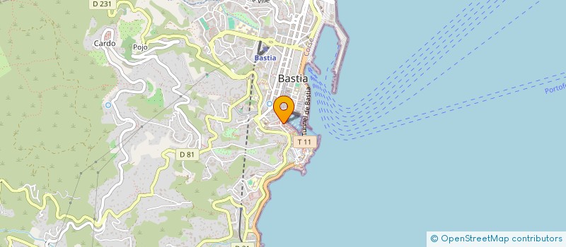 localisation de l'entreprise MADAME NATHALIE JOUSSE à BASTIA