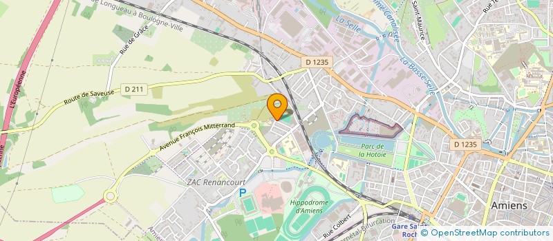 localisation de l'entreprise MADAME NATHALIE JOUVELOT  AMIENS