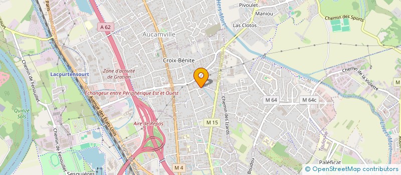 localisation de l'entreprise MADAME NATHALIE JOVER  TOULOUSE