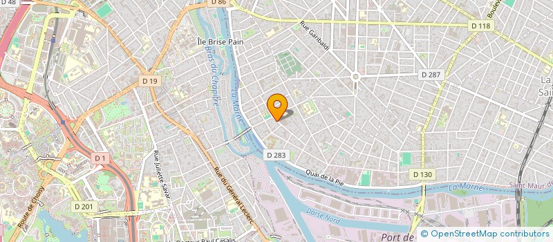 localisation de l'entreprise MADAME NATHALIE JOYEUX à SAINT-MAUR-DES-FOSSES