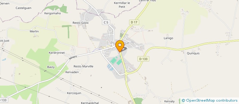 localisation de l'entreprise MADAME NATHALIE JULE  PLUMERGAT