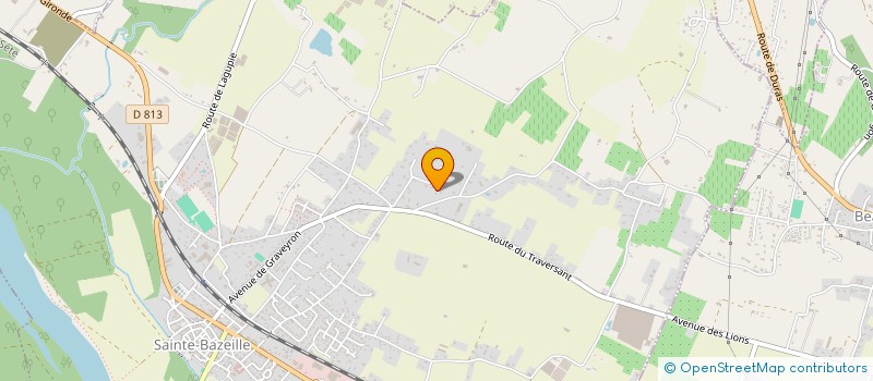 localisation de l'entreprise MADAME NATHALIE JULIEN  SAINTE-BAZEILLE