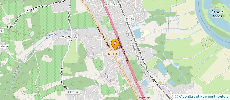 localisation de l'entreprise MADAME NATHALIE JULLIOT  CADAUJAC