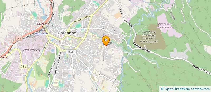 localisation de l'entreprise MADAME NATHALIE JUSSEAUME à GARDANNE