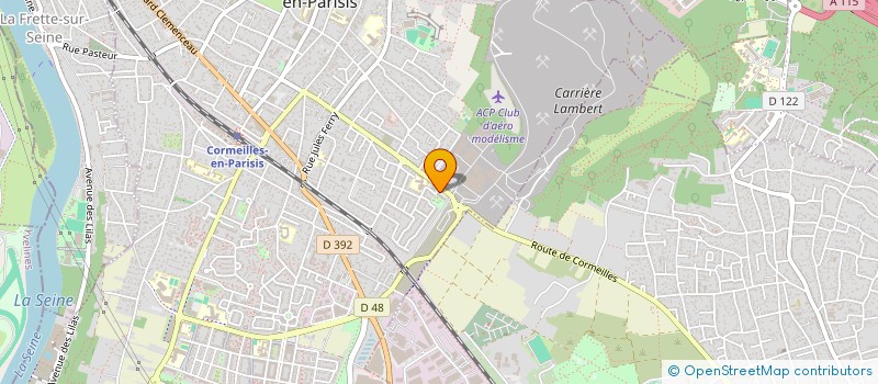 localisation de l'entreprise MADAME NATHALIE KACOU  CORMEILLES-EN-PARISIS