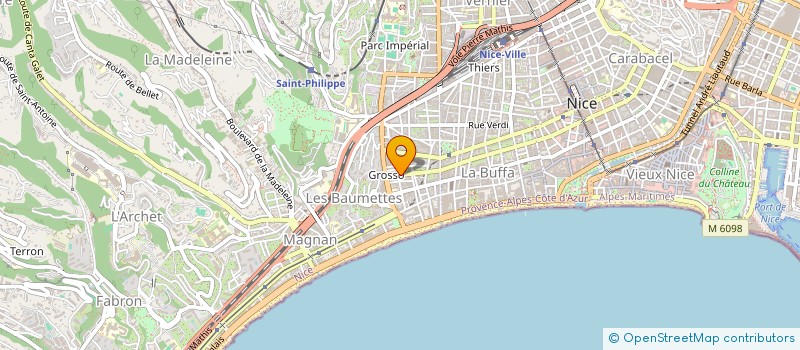 localisation de l'entreprise MADAME NATHALIE KARANFILOVIC à NICE