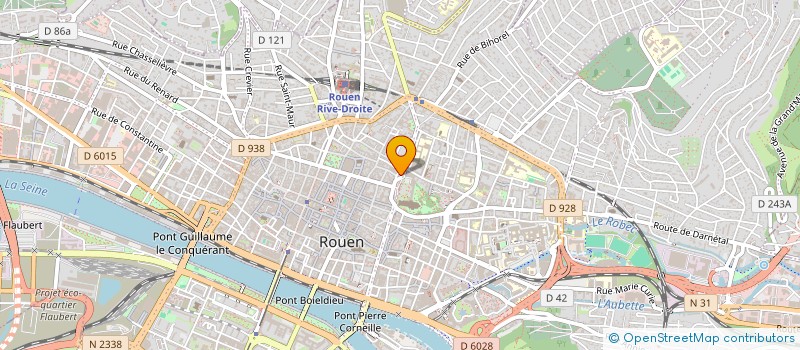 localisation de l'entreprise MADAME NATHALIE KAROUBY  ROUEN