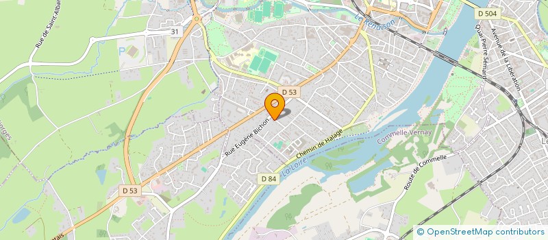 localisation de l'entreprise MADAME NATHALIE KATUSZYNSKI à ROANNE