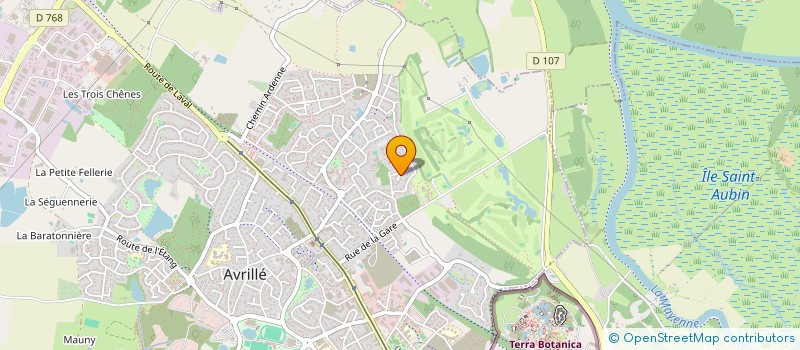 localisation de l'entreprise MADAME NATHALIE KEMPF  AVRILLE