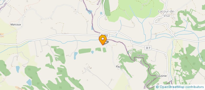 localisation de l'entreprise MADAME NATHALIE KEMPTER  BEAUVILLE