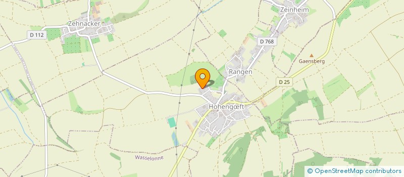 localisation de l'entreprise MADAME NATHALIE KERN  HOHENGFT