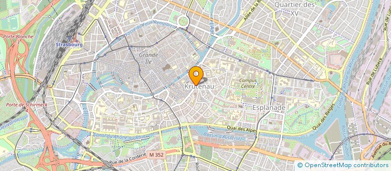 localisation de l'entreprise MADAME NATHALIE KETTERER à STRASBOURG