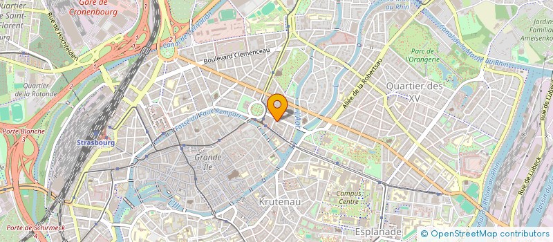 localisation de l'entreprise MADAME NATHALIE KLEIN à STRASBOURG