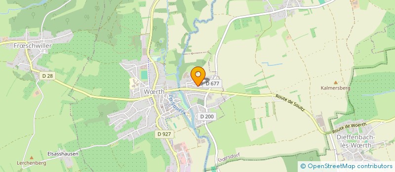 localisation de l'entreprise MADAME NATHALIE KLOPFENSTEIN  WRTH