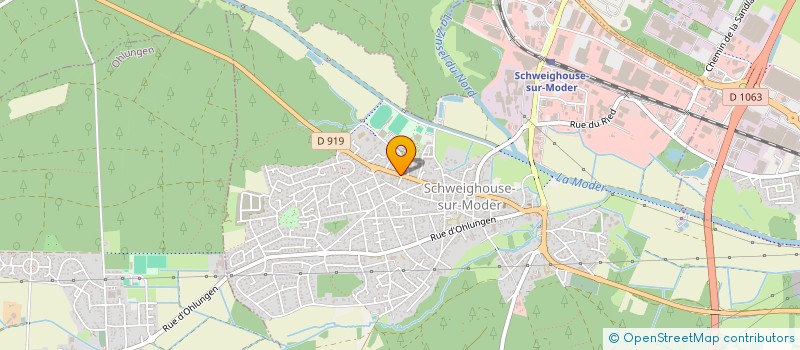 localisation de l'entreprise MADAME NATHALIE KNECHT à SCHWEIGHOUSE-SUR-MODER