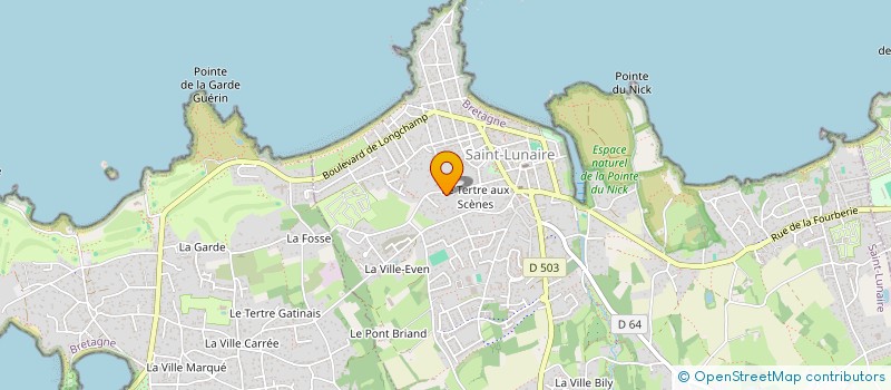 localisation de l'entreprise MADAME NATHALIE KNECHT  SAINT-LUNAIRE