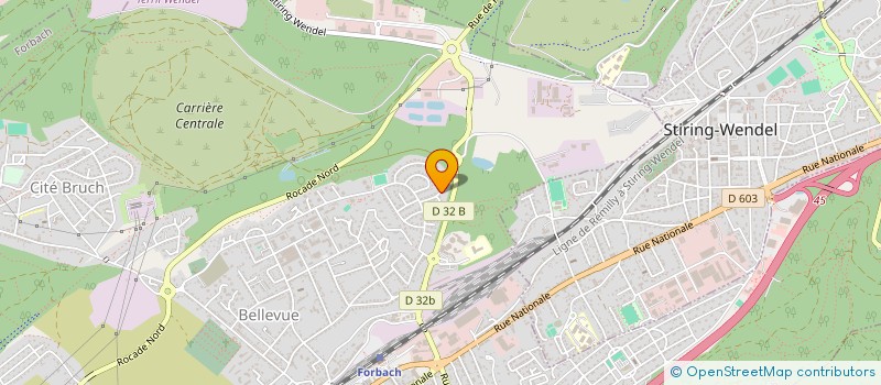 localisation de l'entreprise MADAME NATHALIE KOBAL  FORBACH