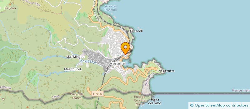 localisation de l'entreprise MADAME NATHALIE KOENIG à CERBERE