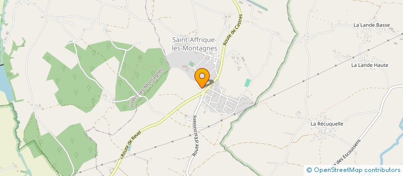 localisation de l'entreprise MADAME NATHALIE KOKADEJEVAS  SAINT-AFFRIQUE-LES-MONTAGNES