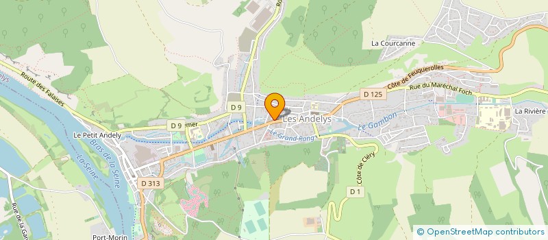 localisation de l'entreprise MADAME NATHALIE KOSKAS à LES ANDELYS