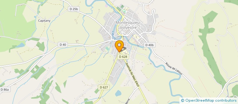 localisation de l'entreprise MADAME NATHALIE KOWANDY  MONTESQUIEU-VOLVESTRE