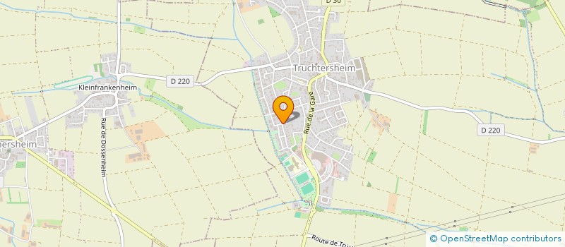 localisation de l'entreprise MADAME NATHALIE KUENTZ à TRUCHTERSHEIM