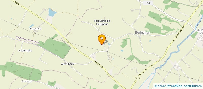 localisation de l'entreprise MADAME NATHALIE LA HARGUE  SARAMON