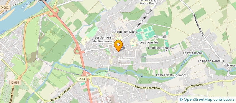 localisation de l'entreprise MADAME NATHALIE LABBE à VINEUIL
