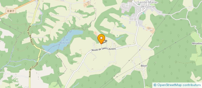 localisation de l'entreprise MADAME NATHALIE LABEYRIE  MORCENX-LA-NOUVELLE