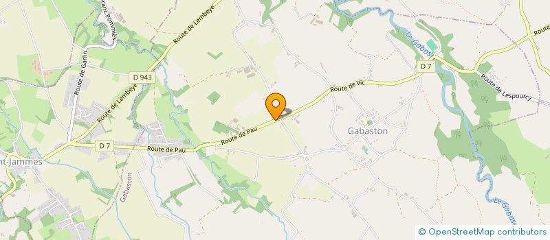 localisation de l'entreprise MADAME NATHALIE LABORDE  GABASTON