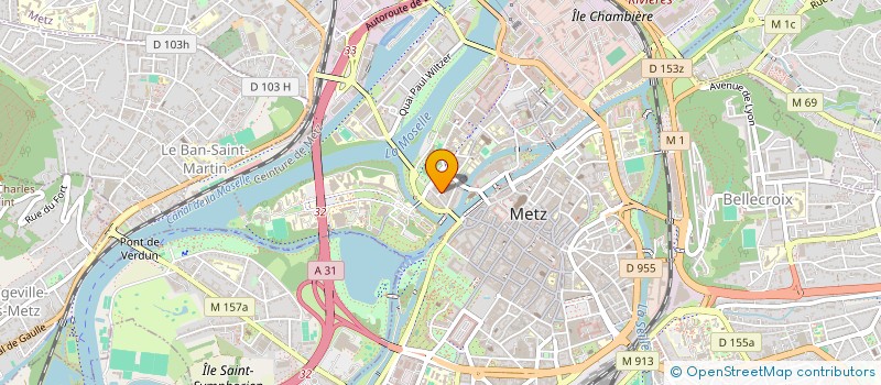 localisation de l'entreprise MADAME NATHALIE LABOUREL  METZ