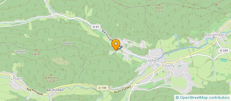 localisation de l'entreprise MADAME NATHALIE LABRUX  LALAYE