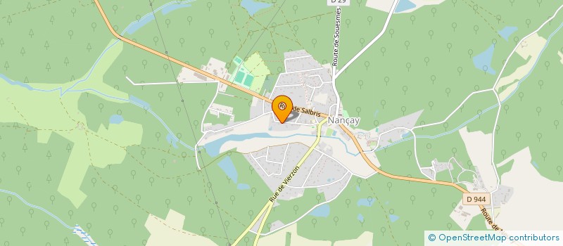 localisation de l'entreprise MADAME NATHALIE LACAILLE  NANCAY