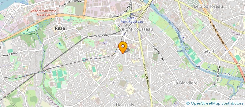 localisation de l'entreprise MADAME NATHALIE LACHATER à REZE