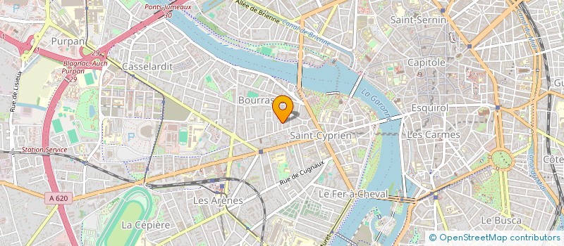 localisation de l'entreprise MADAME NATHALIE LACROIX à TOULOUSE