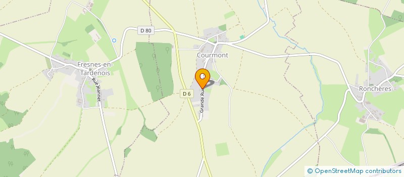 localisation de l'entreprise MADAME NATHALIE LACROIX  COURMONT