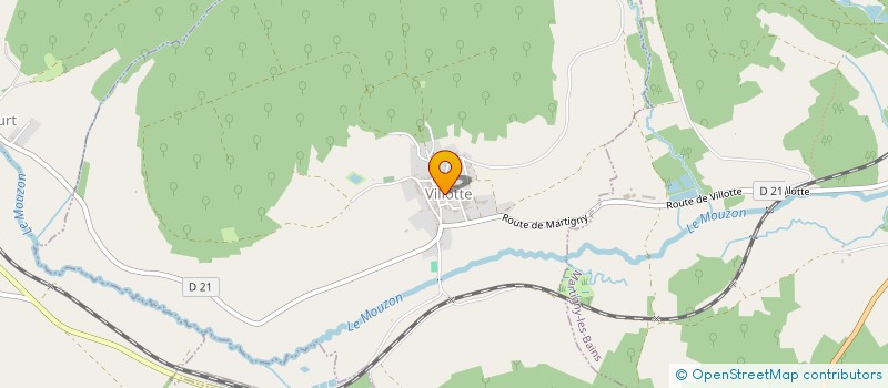 localisation de l'entreprise MADAME NATHALIE LACROIX  VILLOTTE