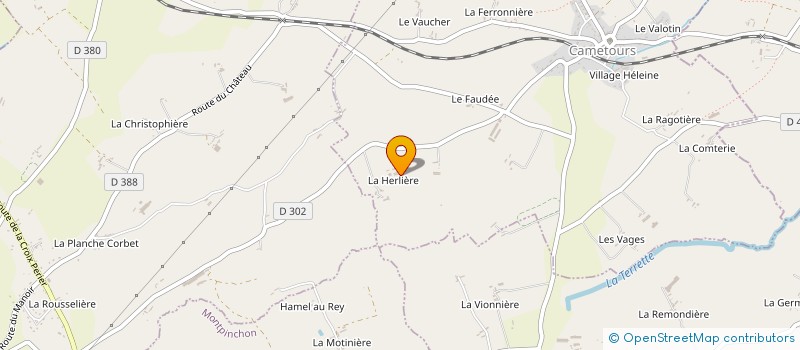 localisation de l'entreprise MADAME NATHALIE LAFFAITEUR à CAMETOURS