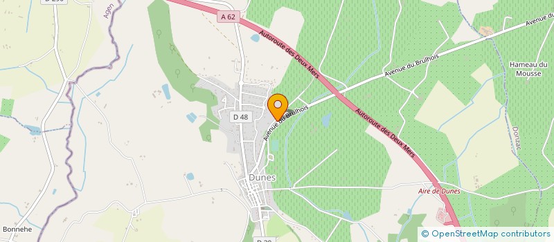 localisation de l'entreprise MADAME NATHALIE LAFFITTE  DUNES