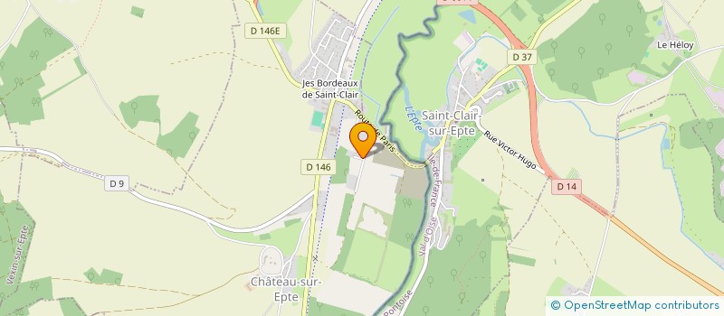 localisation de l'entreprise MADAME NATHALIE LAFITTE  CHATEAU-SUR-EPTE