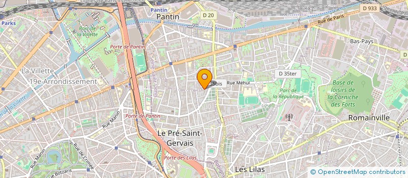 localisation de l'entreprise MADAME NATHALIE LAFOURCADE à LE PRE SAINT GERVAIS