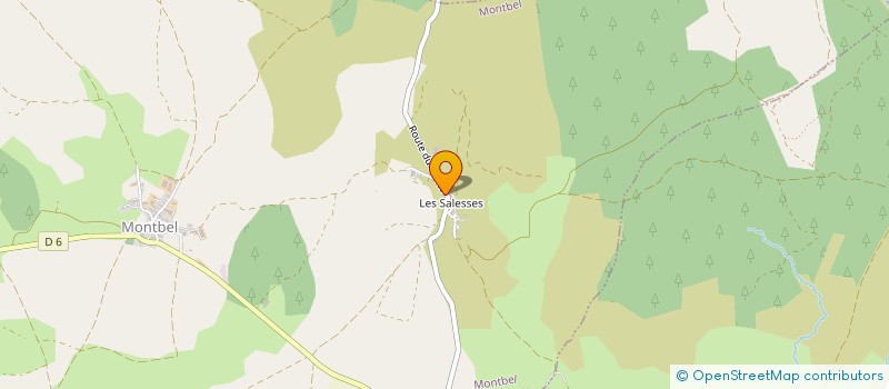 localisation de l'entreprise MADAME NATHALIE LAHONDES à MONTBEL
